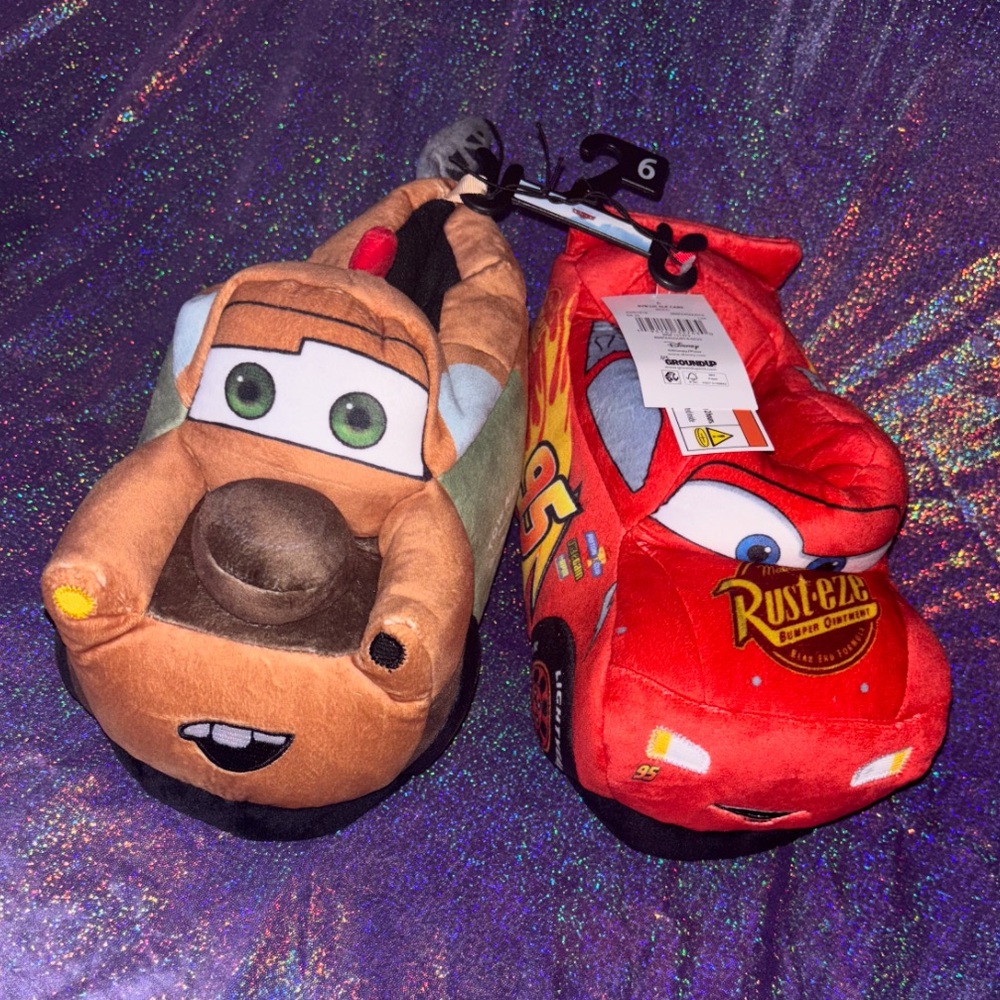 Disney Lightning McQueen & Mater Slippers